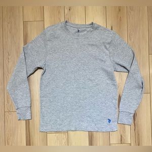 U.S. Polo Assn. Men’s Thermal Waffle Knit Sleepwear Shirt Size Large